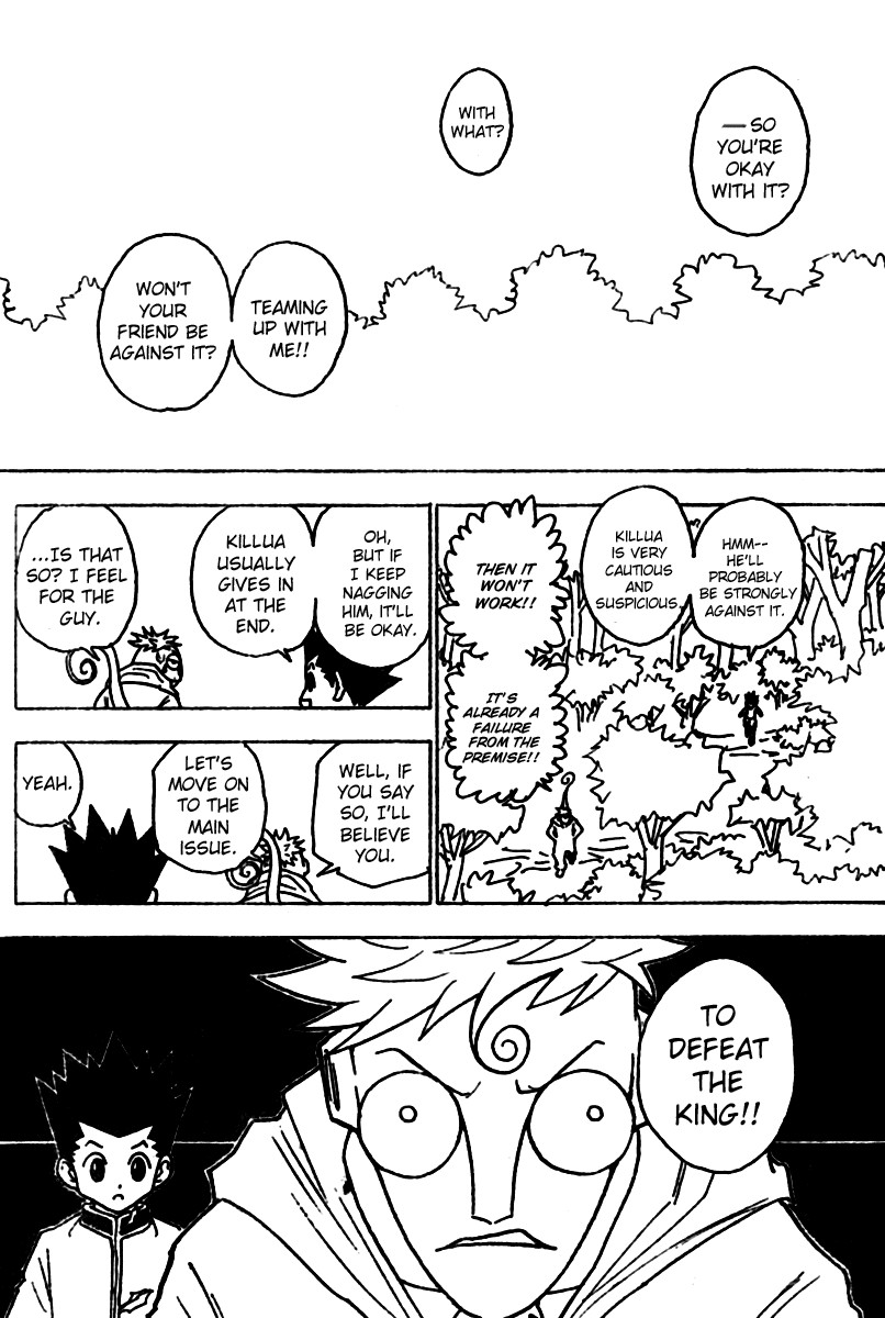 Hunter X Hunter Chapter 242 page 10 - Chapter 242: 7 Part 1