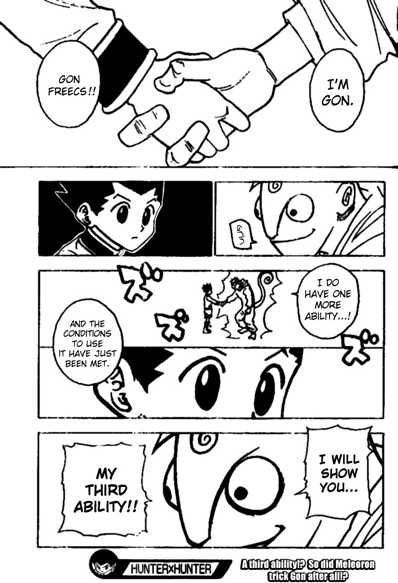 Hunter X Hunter Chapter 242 page 15 - Chapter 242: 7 Part 1