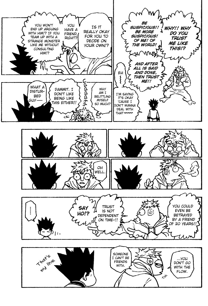 Hunter X Hunter Chapter 242 page 9 - Chapter 242: 7 Part 1