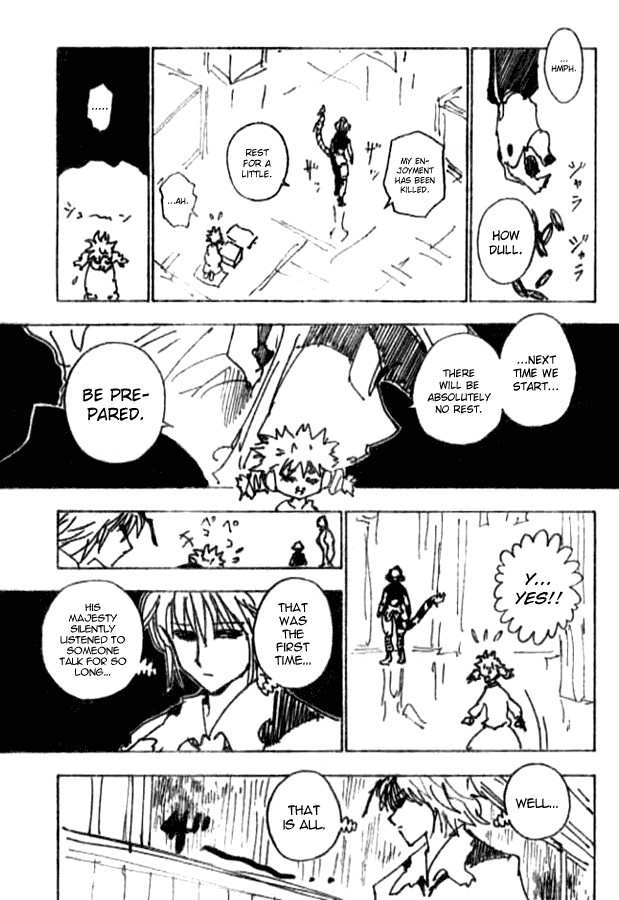 Hunter X Hunter Chapter 247 page 7 - Chapter 247: 6: Part 4