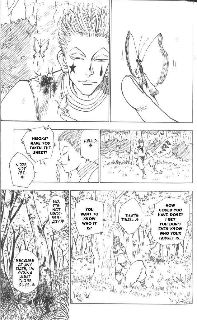 Hunter X Hunter Chapter 25 page 6 - Chapter 25: The Second Day