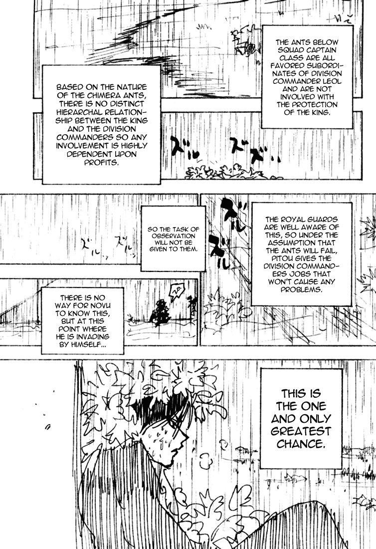 Hunter X Hunter Chapter 250 page 11 - Chapter 250: 6: Part 7