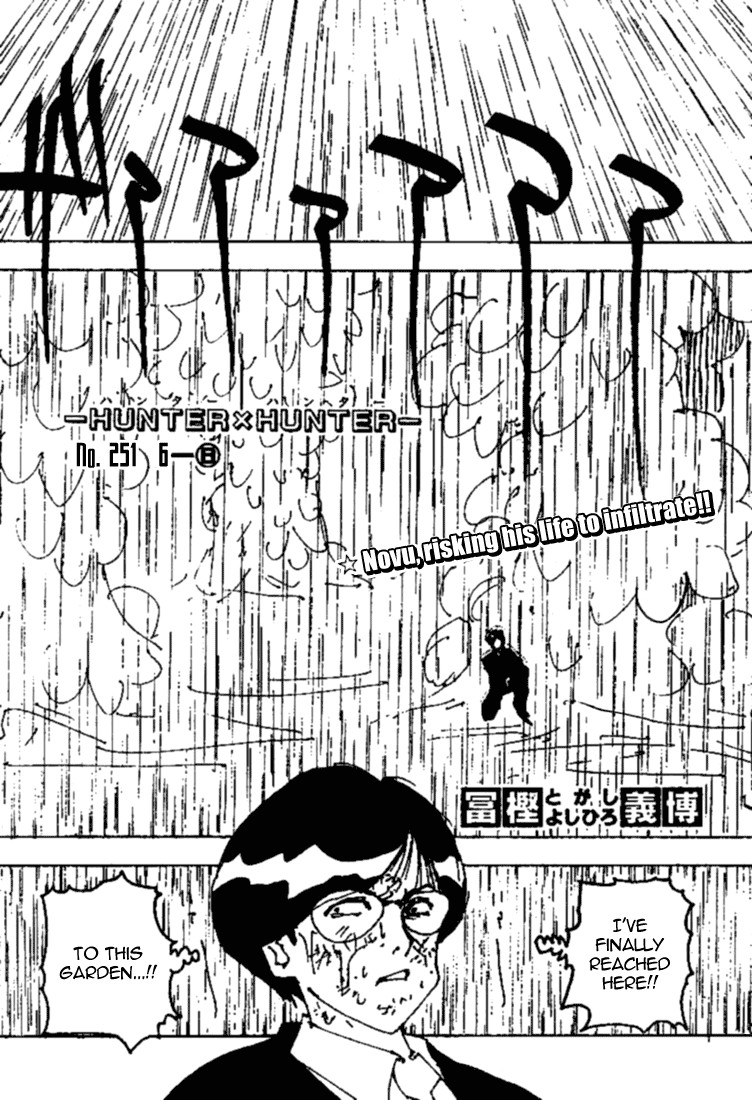 Hunter X Hunter Chapter 251 page 1 - Chapter 251: 6: Part 8