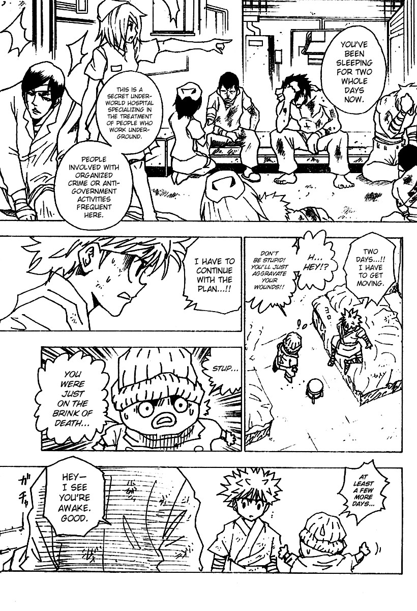 Hunter X Hunter Chapter 255 page 6 - Chapter 255: 5: Part 1 to 2: Part 1
