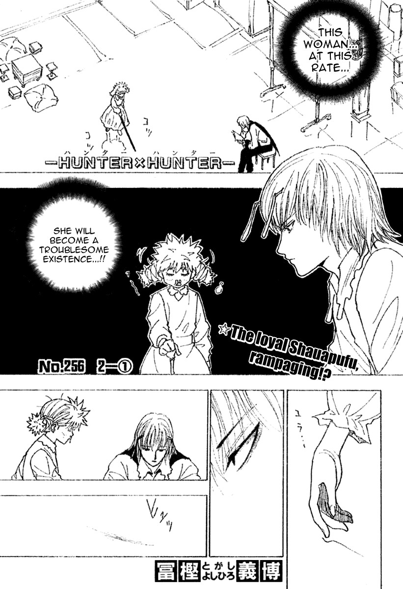 Hunter X Hunter Chapter 256 page 1 - Chapter 256: 2: Part 2