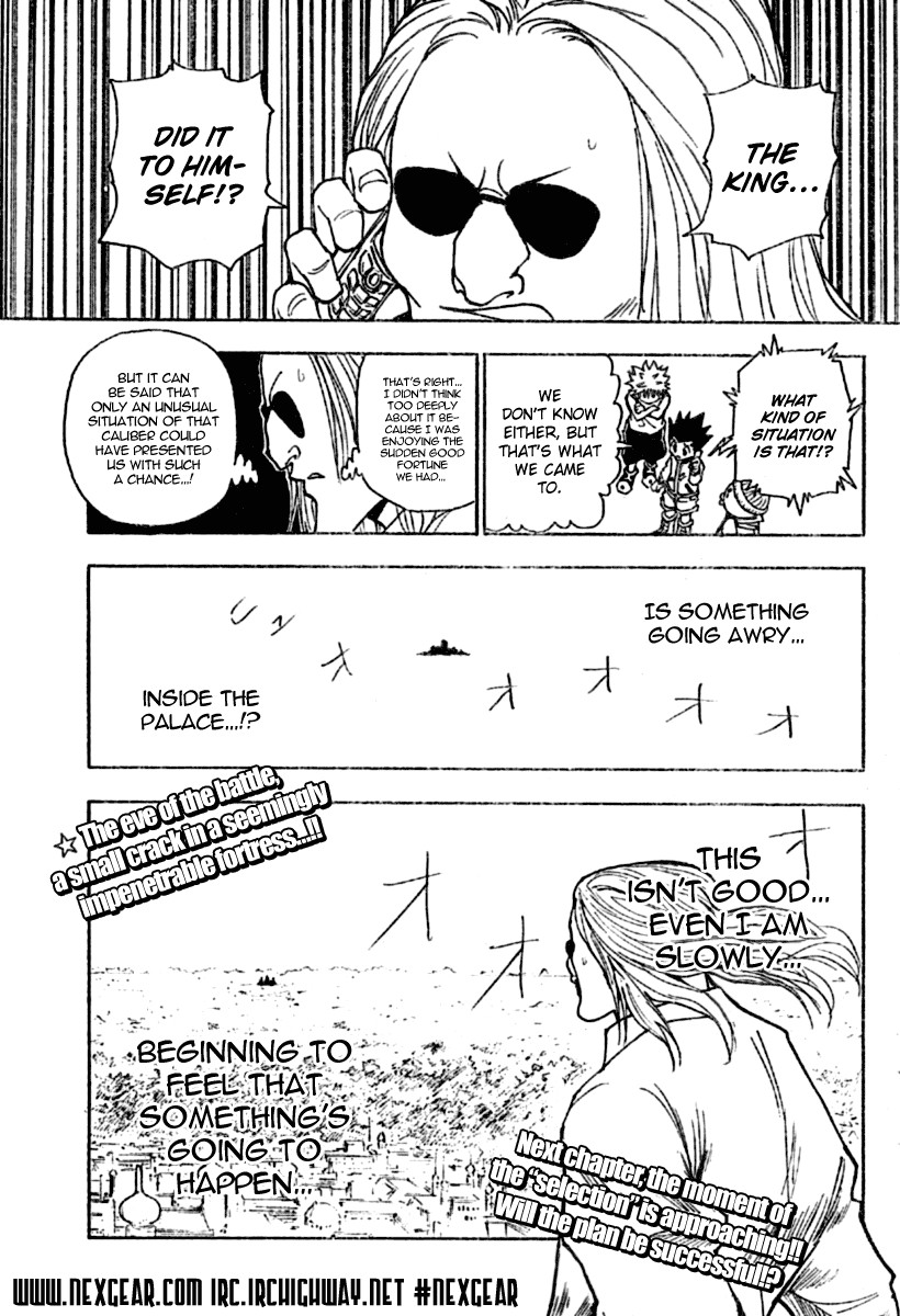 Hunter X Hunter Chapter 258 page 15 - Chapter 258: 1: Part 2