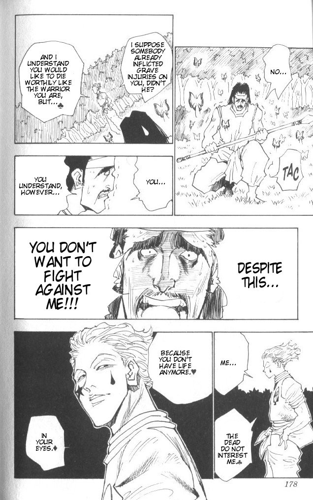 Hunter X Hunter Chapter 26 page 13 - Chapter 26: The Night Before the Showdown
