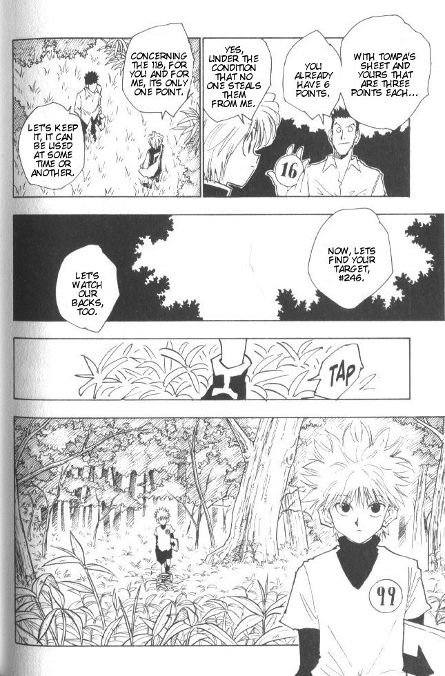Hunter X Hunter Chapter 26 page 5 - Chapter 26: The Night Before the Showdown