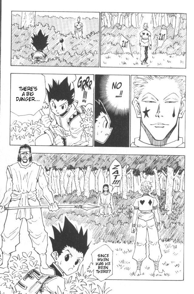 Hunter X Hunter Chapter 26 page 8 - Chapter 26: The Night Before the Showdown