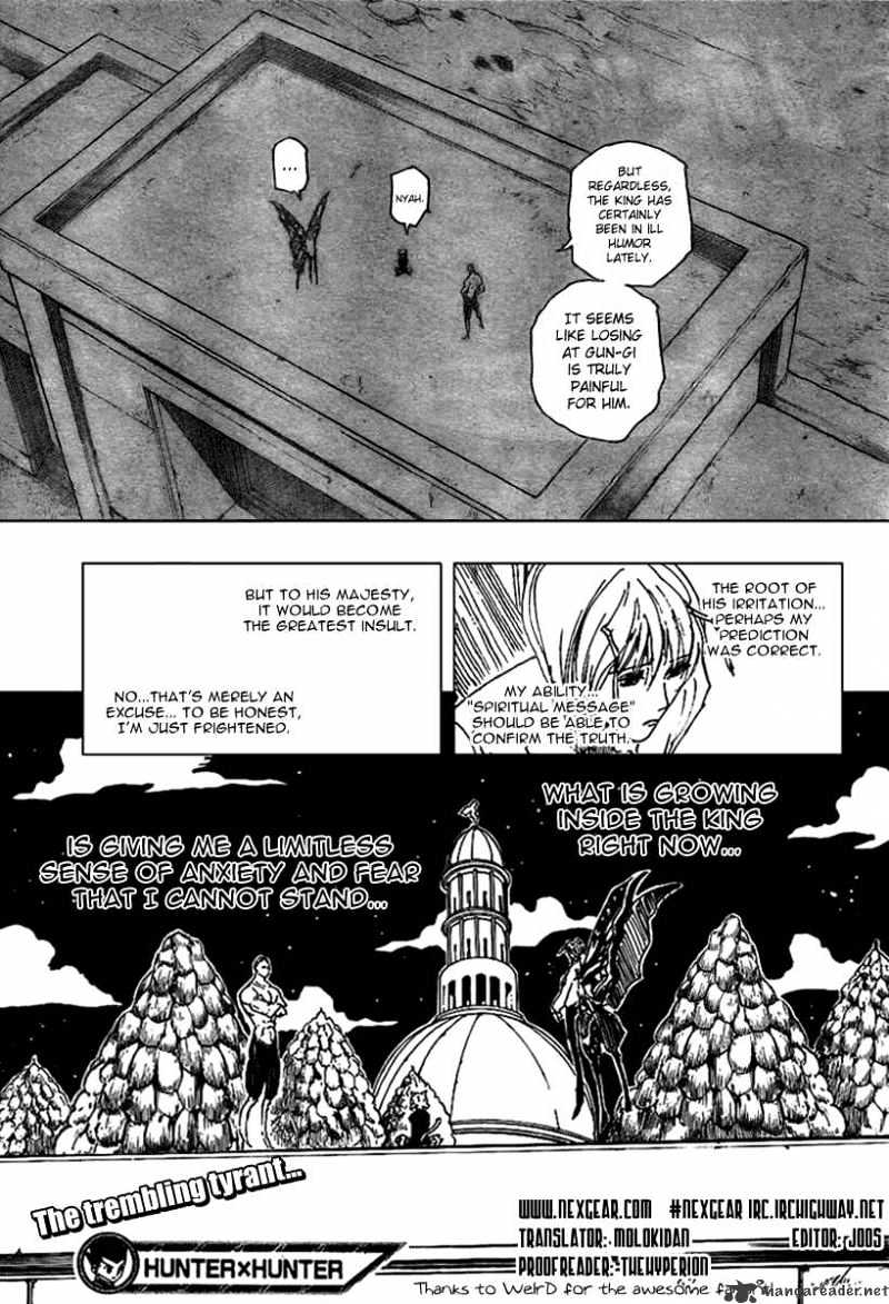 Hunter X Hunter Chapter 261 page 19 - Chapter 261: Charge: Part 1