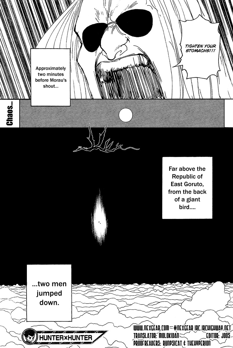 Hunter X Hunter Chapter 262 page 19 - Chapter 262: Charge: Part 2