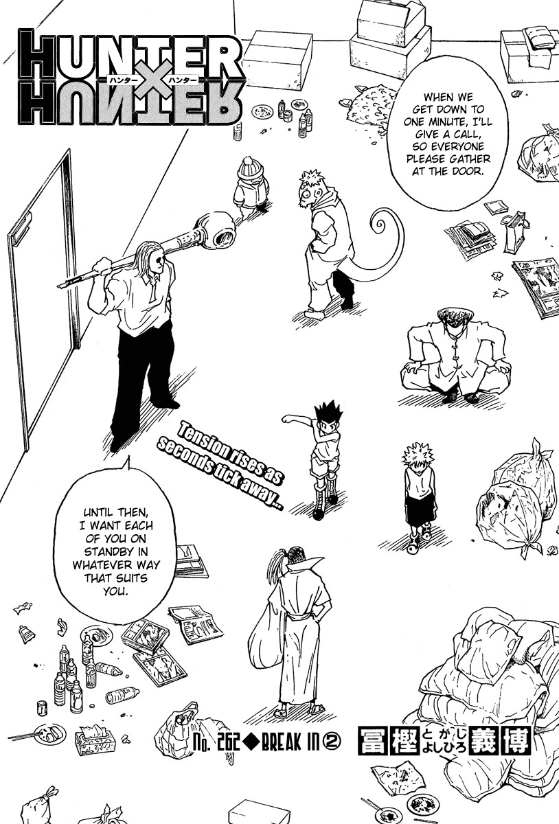 Hunter X Hunter Chapter 262 page 2 - Chapter 262: Charge: Part 2