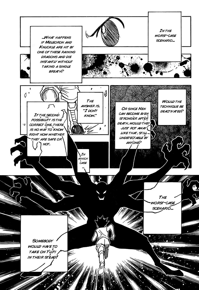 Hunter X Hunter Chapter 266 page 10 - Chapter 266: In the Unlikely Event Of...