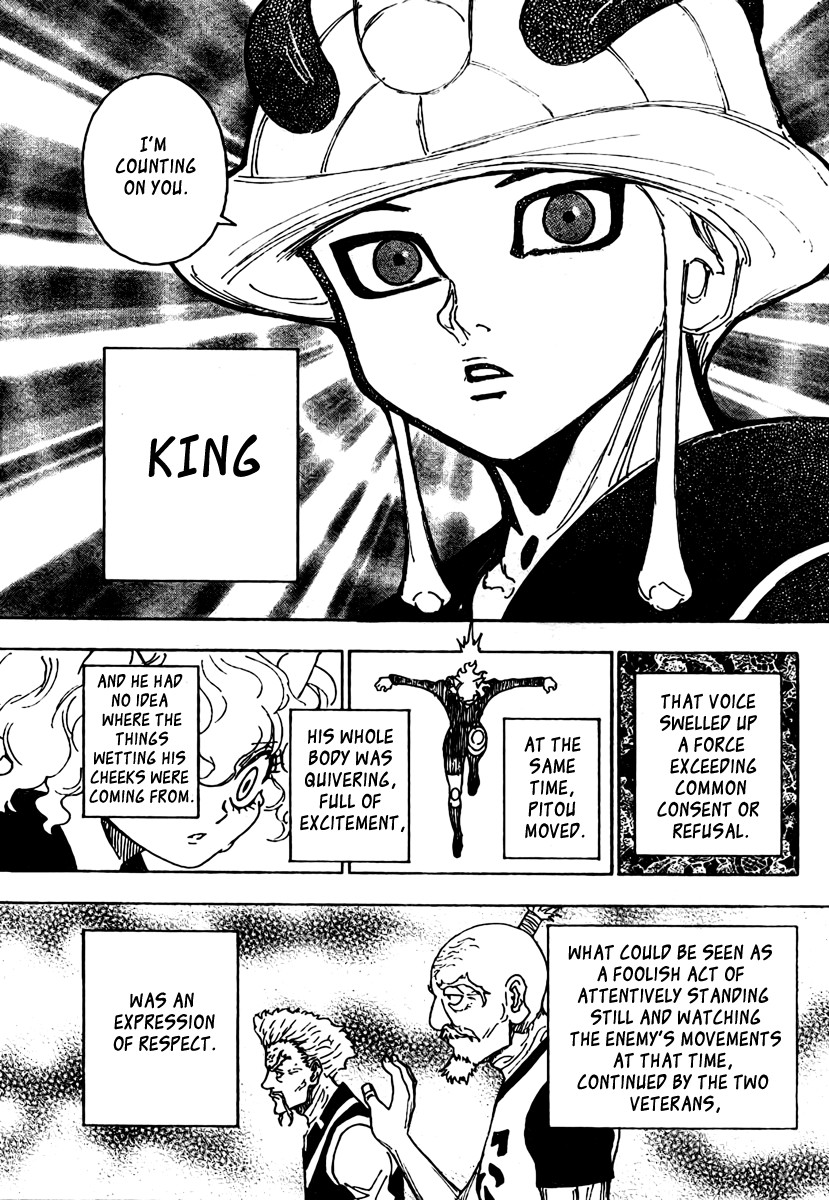 Hunter X Hunter Chapter 268 page 6 - Chapter 268: The King