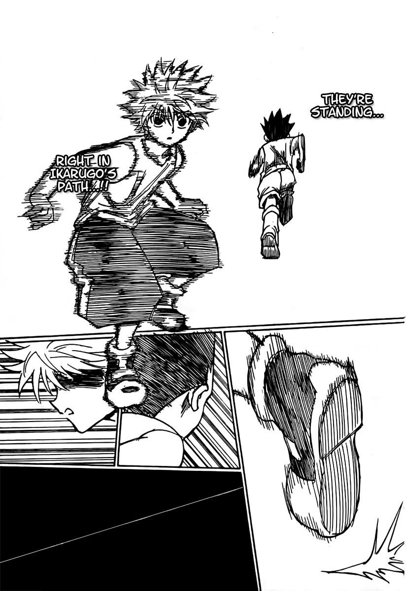 Hunter X Hunter Chapter 269 page 10 - Chapter 269: Adversity Is a Good Thing