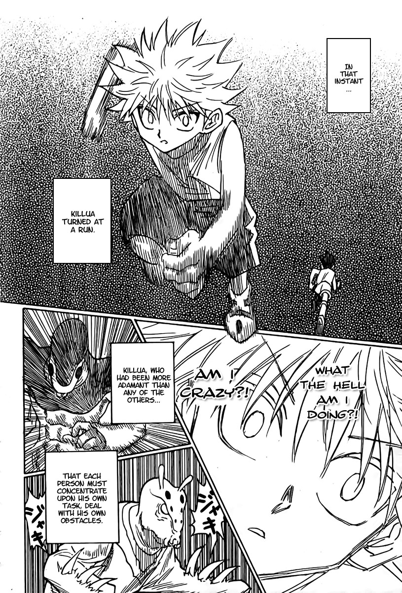 Hunter X Hunter Chapter 269 page 11 - Chapter 269: Adversity Is a Good Thing