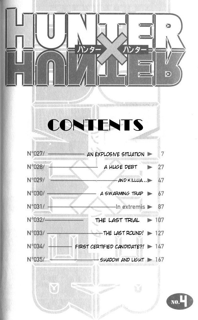 Hunter X Hunter Chapter 27 page 1 - Chapter 27: A Volatile Situation