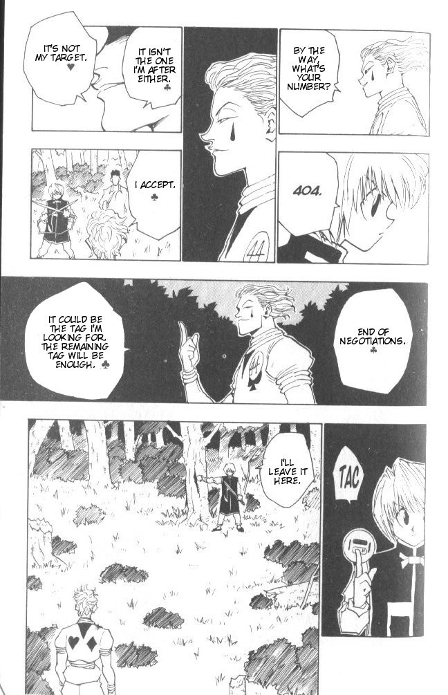 Hunter X Hunter Chapter 27 page 10 - Chapter 27: A Volatile Situation