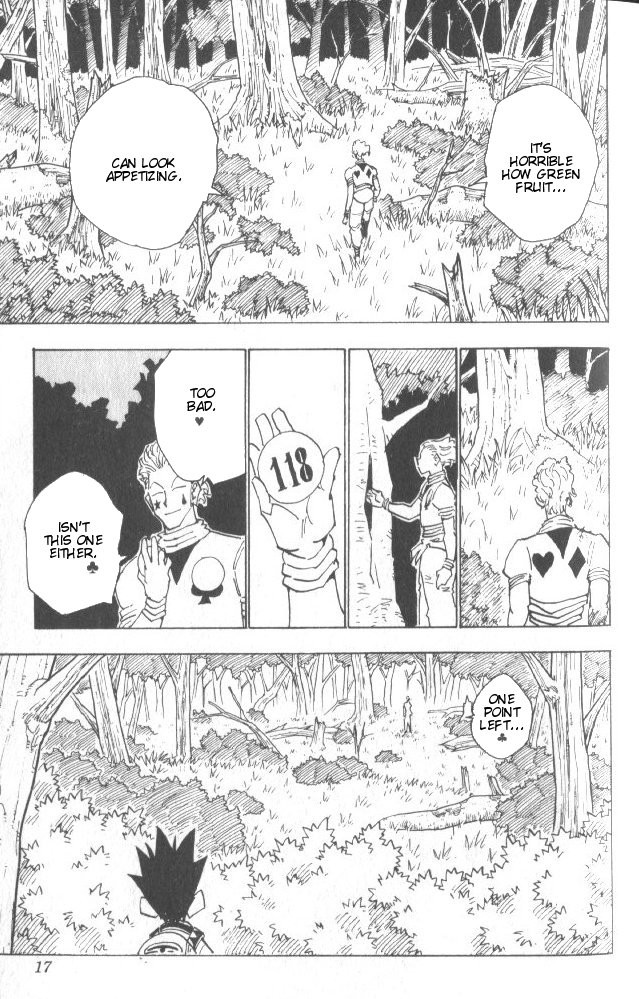 Hunter X Hunter Chapter 27 page 12 - Chapter 27: A Volatile Situation