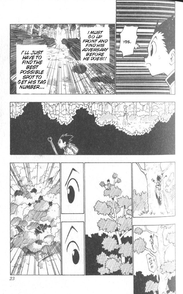 Hunter X Hunter Chapter 27 page 18 - Chapter 27: A Volatile Situation