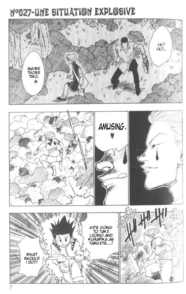Hunter X Hunter Chapter 27 page 2 - Chapter 27: A Volatile Situation