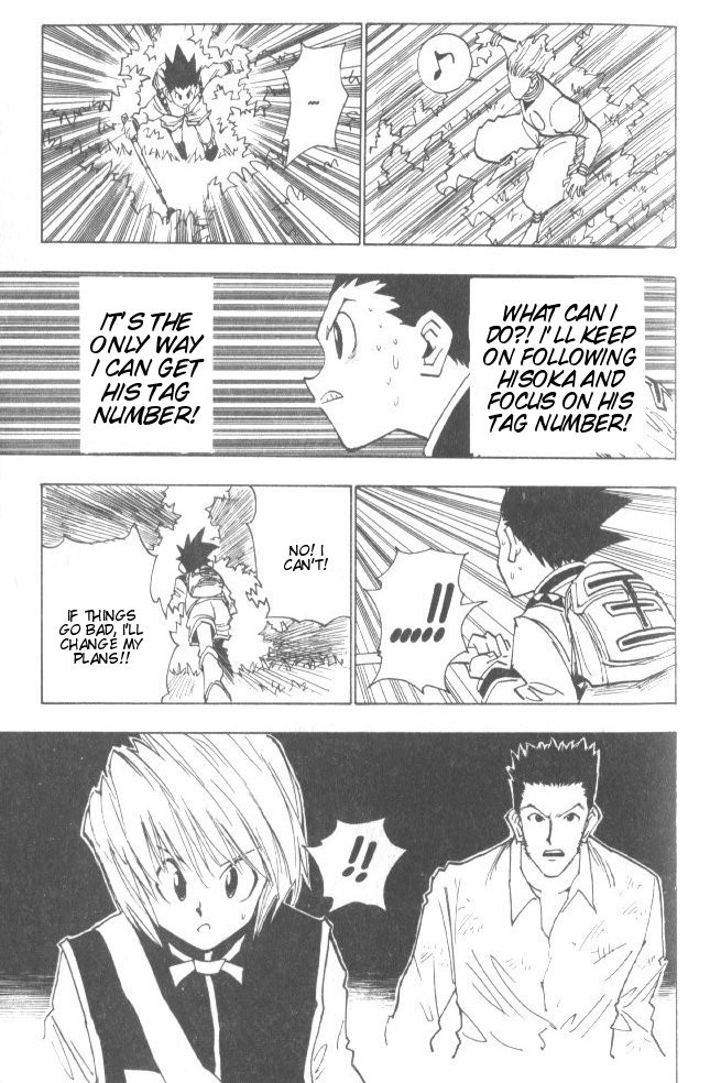 Hunter X Hunter Chapter 27 page 4 - Chapter 27: A Volatile Situation