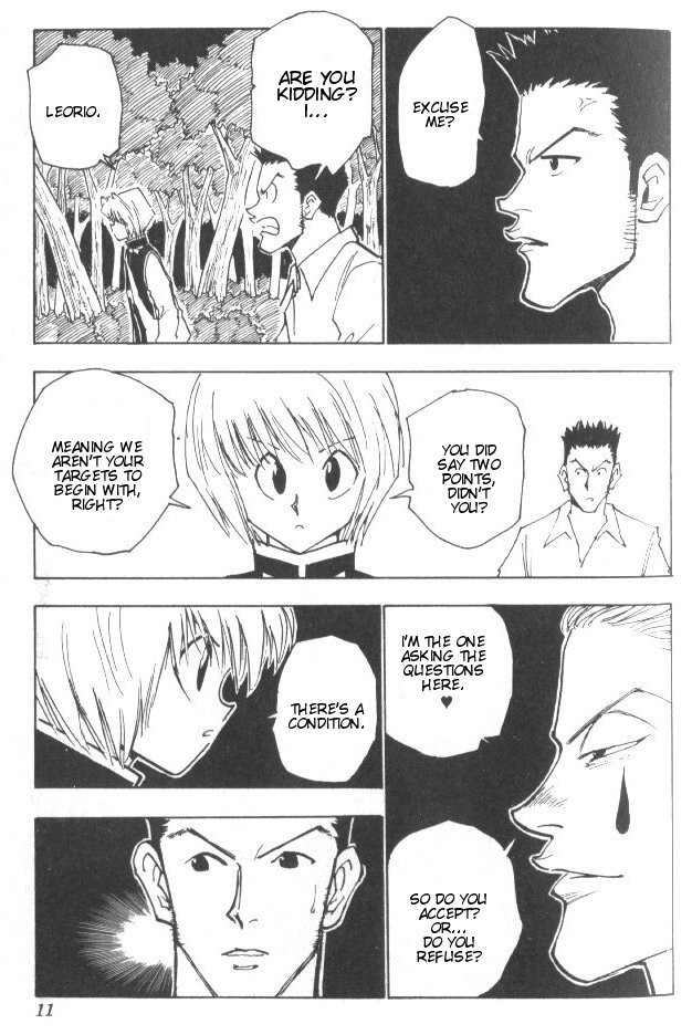 Hunter X Hunter Chapter 27 page 6 - Chapter 27: A Volatile Situation