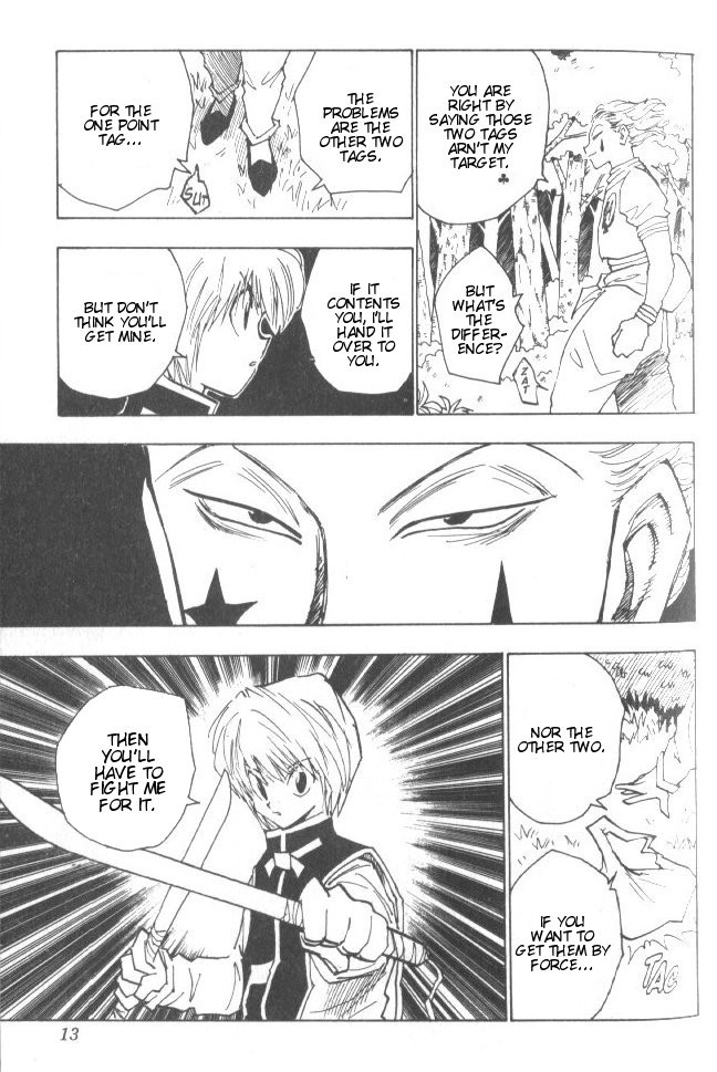 Hunter X Hunter Chapter 27 page 8 - Chapter 27: A Volatile Situation