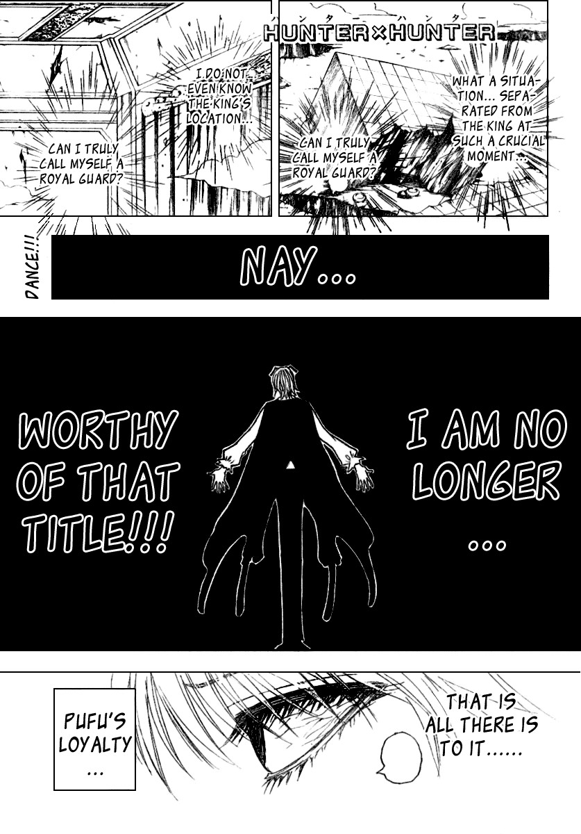 Hunter X Hunter Chapter 270 page 1 - Chapter 270: Indebted To