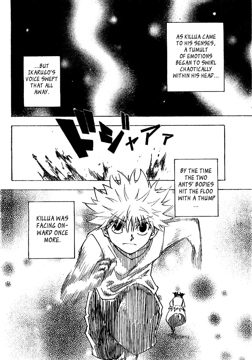 Hunter X Hunter Chapter 270 page 11 - Chapter 270: Indebted To