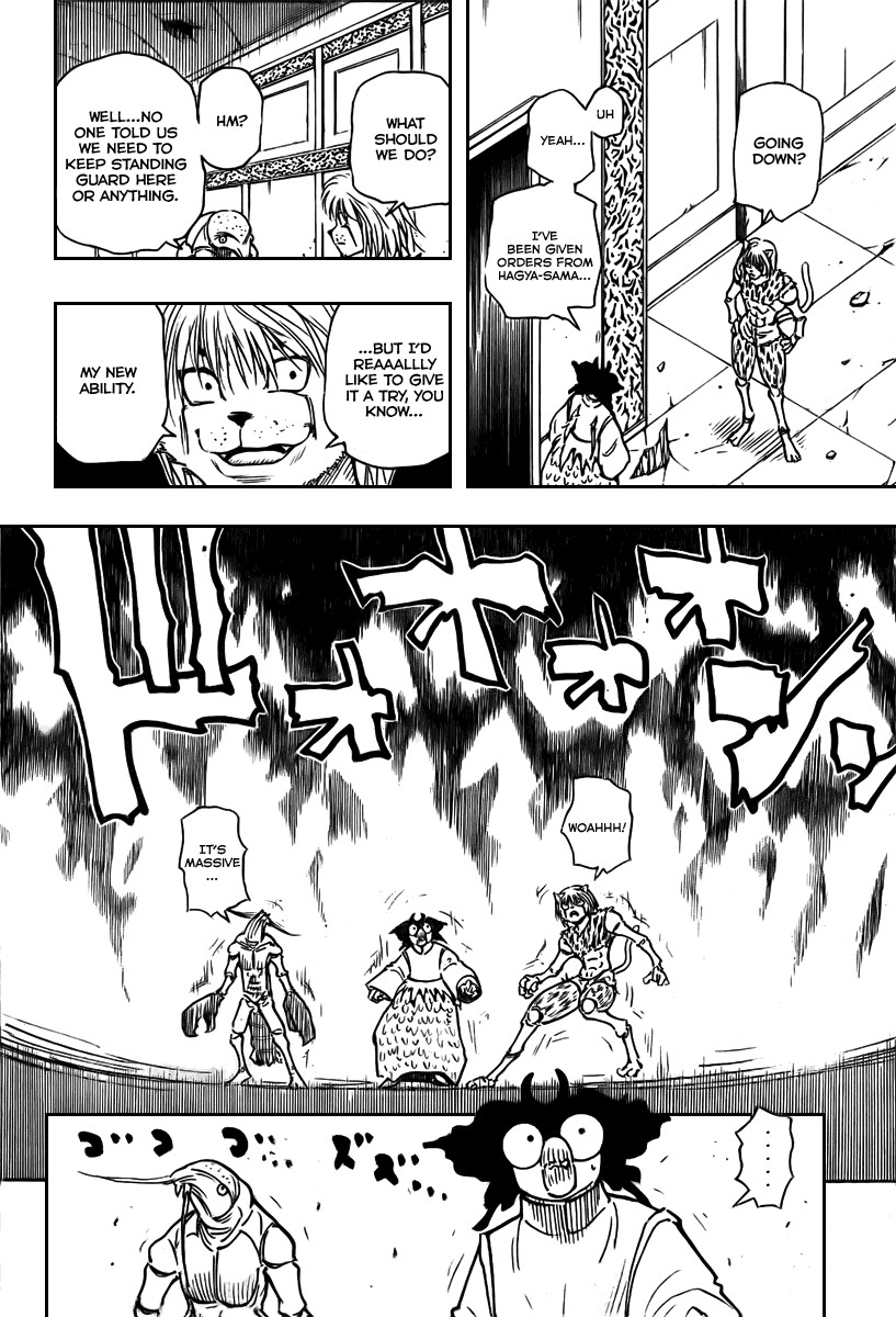 Hunter X Hunter Chapter 271 page 17 - Chapter 271: Separation