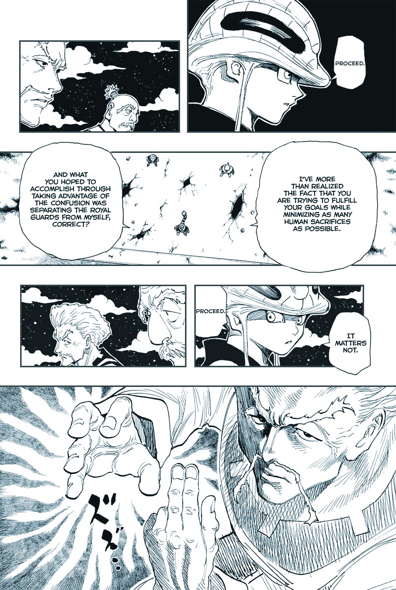 Hunter X Hunter Chapter 271 page 3 - Chapter 271: Separation