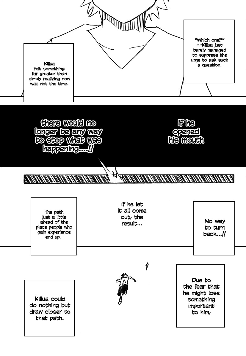 Hunter X Hunter Chapter 271 page 7 - Chapter 271: Separation