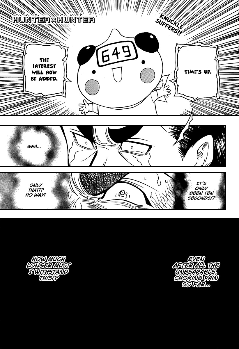 Hunter X Hunter Chapter 272 page 1 - Chapter 272: Error