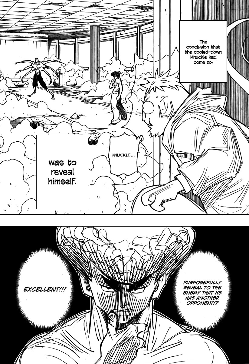 Hunter X Hunter Chapter 272 page 15 - Chapter 272: Error