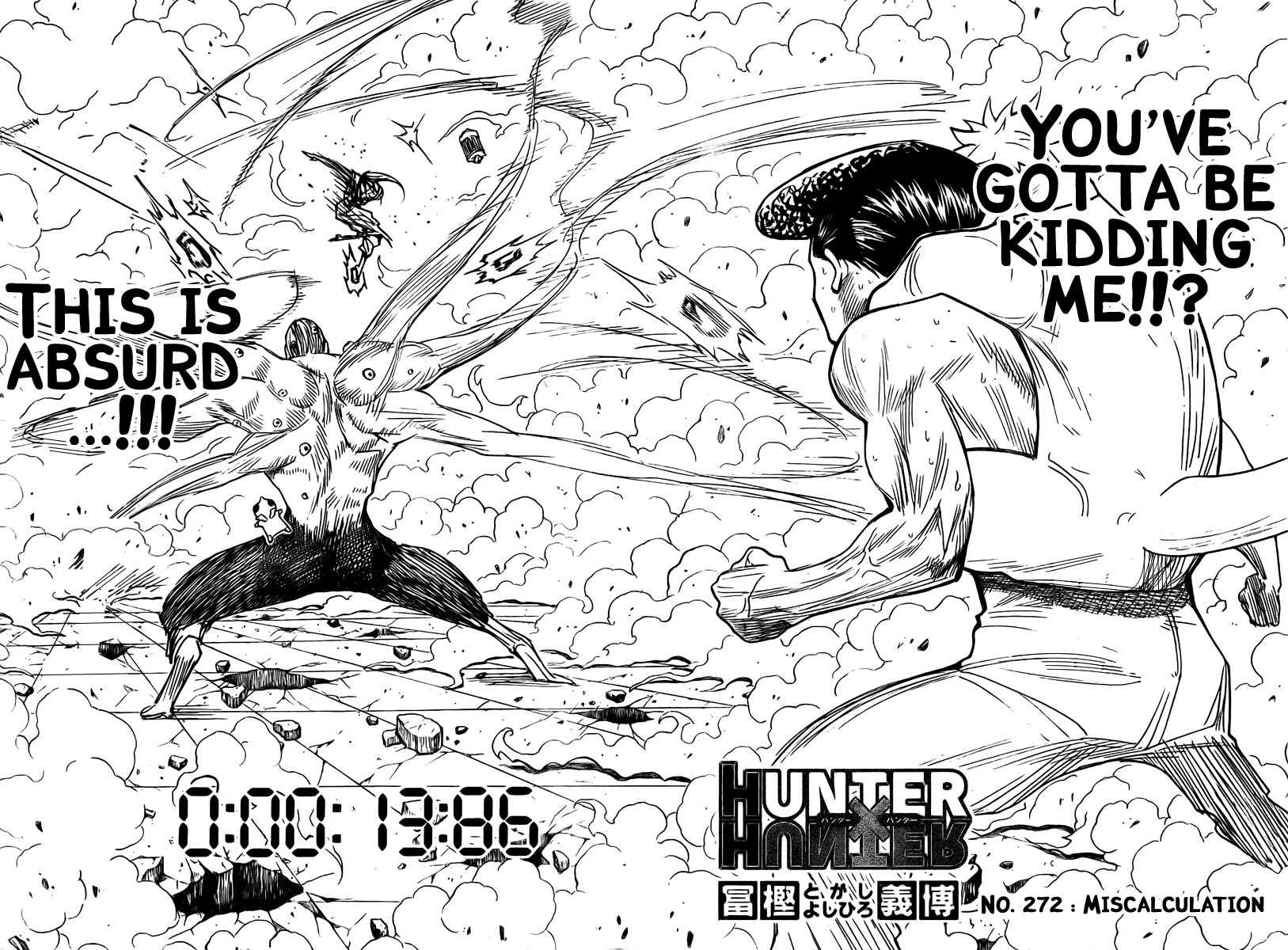 Hunter X Hunter Chapter 272 page 2 - Chapter 272: Error