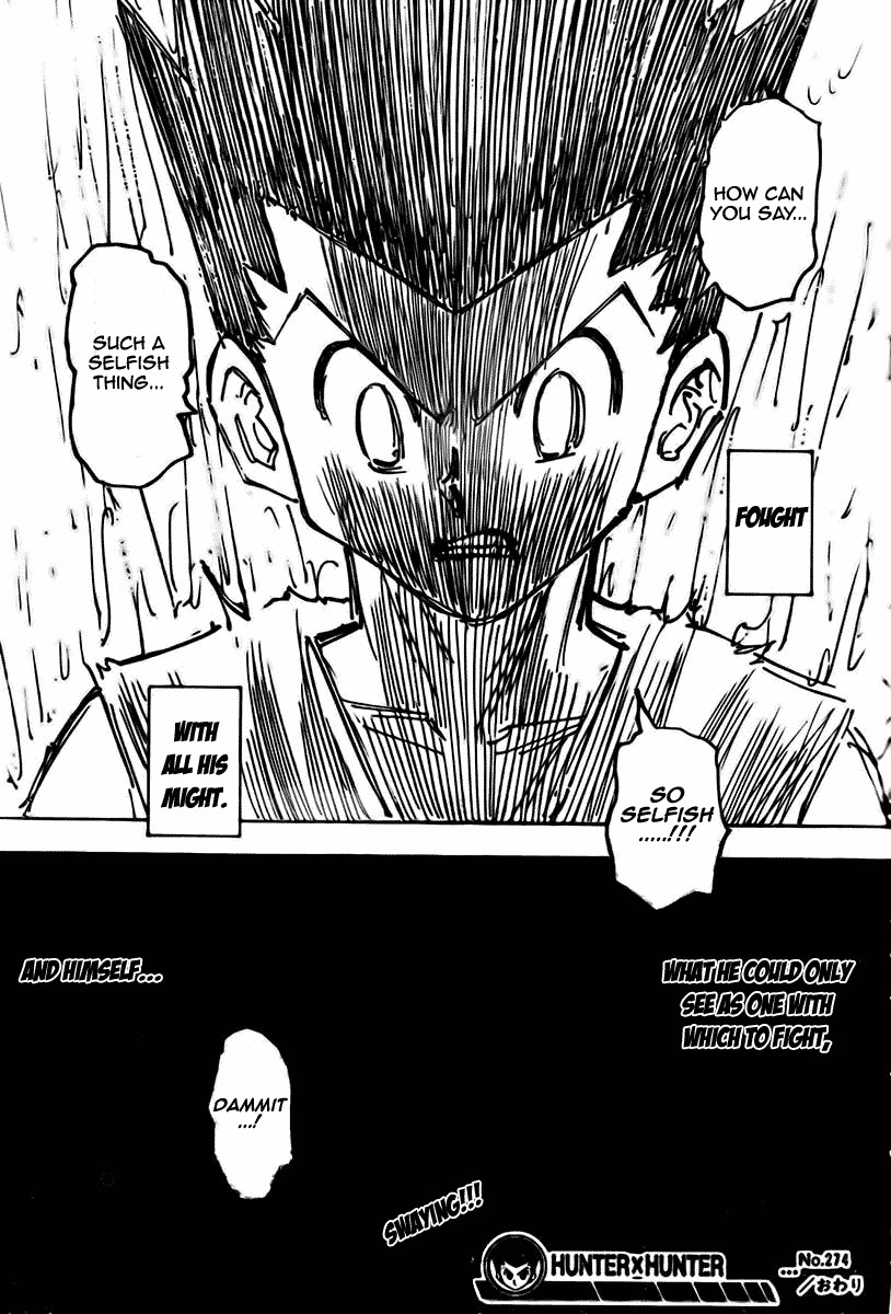 Hunter X Hunter Chapter 274 page 18 - Chapter 274: Solution