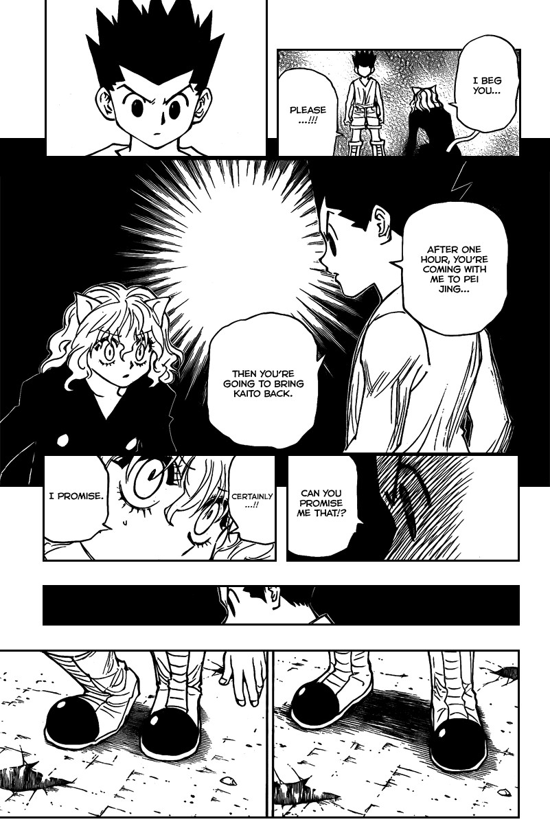 Hunter X Hunter Chapter 275 page 15 - Chapter 275: Promise