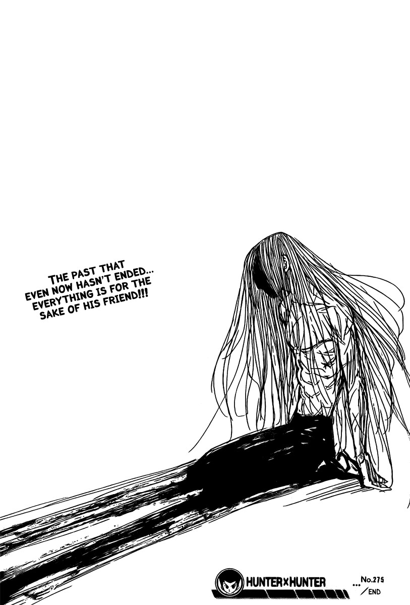 Hunter X Hunter Chapter 275 page 18 - Chapter 275: Promise