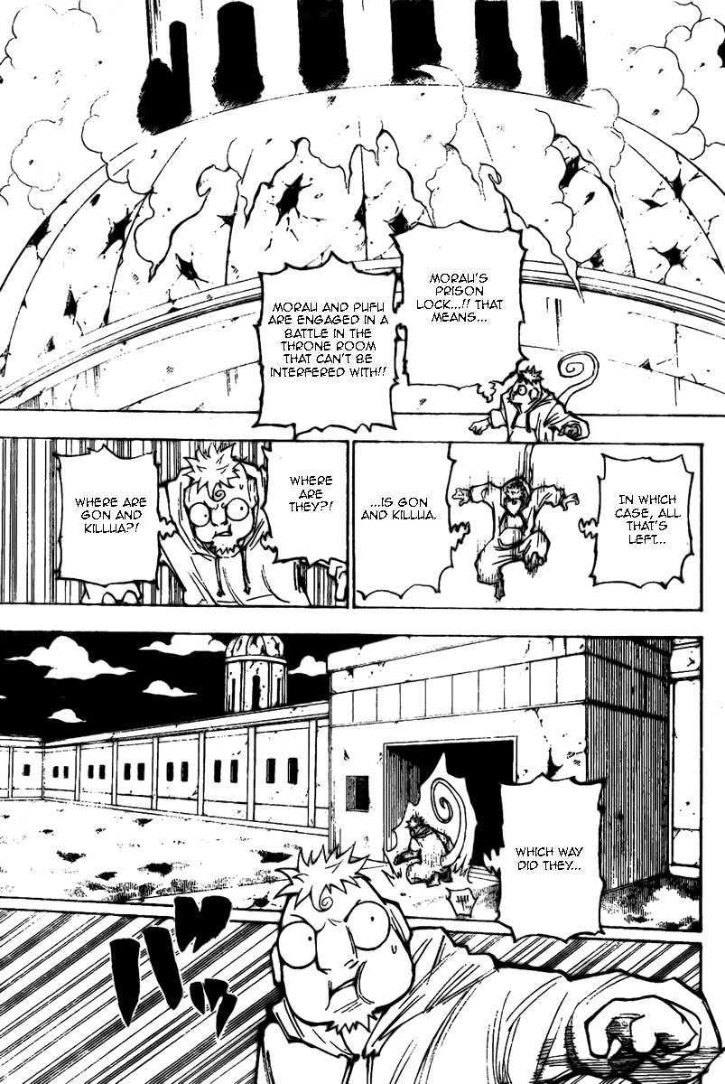 Hunter X Hunter Chapter 276 page 10 - Chapter 276: Missileman