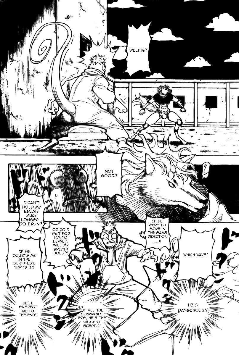 Hunter X Hunter Chapter 276 page 11 - Chapter 276: Missileman