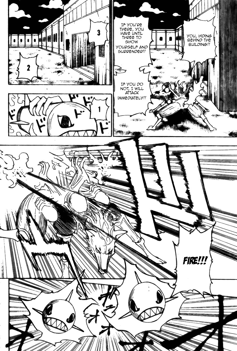 Hunter X Hunter Chapter 276 page 15 - Chapter 276: Missileman