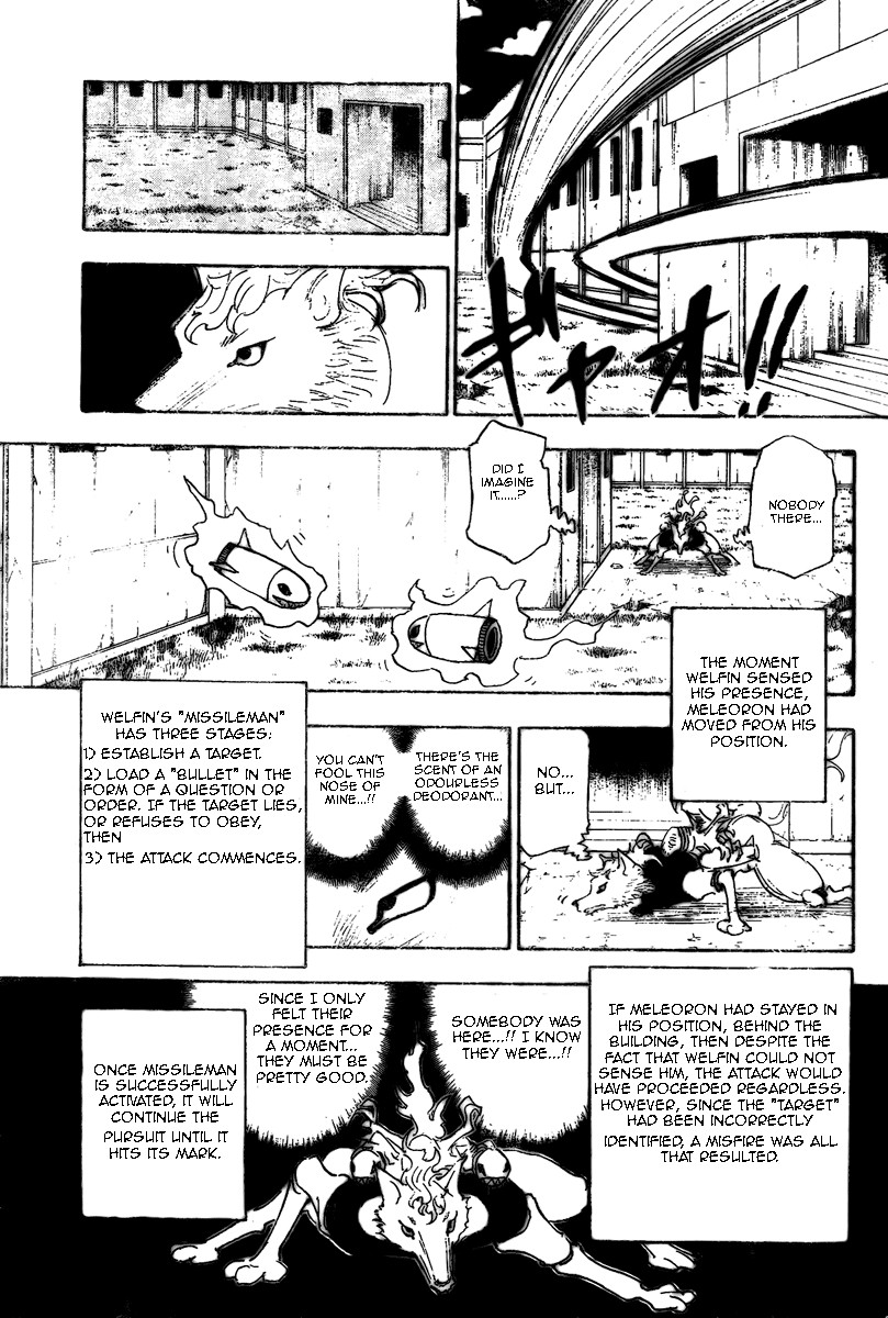 Hunter X Hunter Chapter 276 page 16 - Chapter 276: Missileman