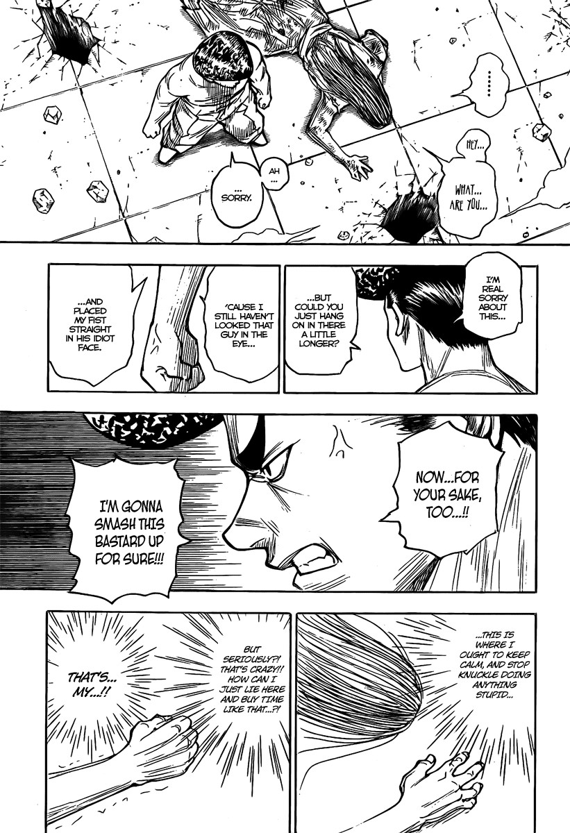 Hunter X Hunter Chapter 277 page 11 - Chapter 277: Insult