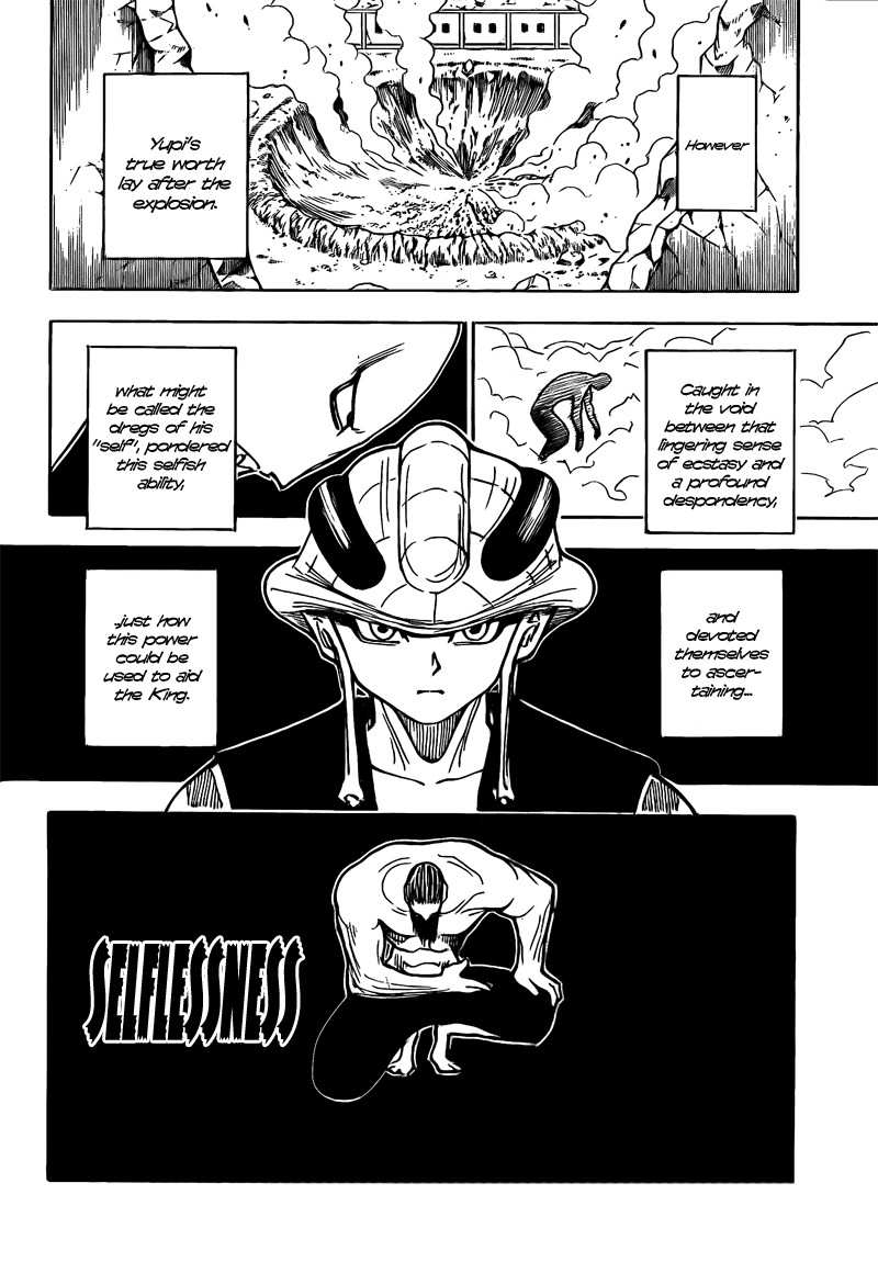 Hunter X Hunter Chapter 278 page 10 - Chapter 278: Destruction
