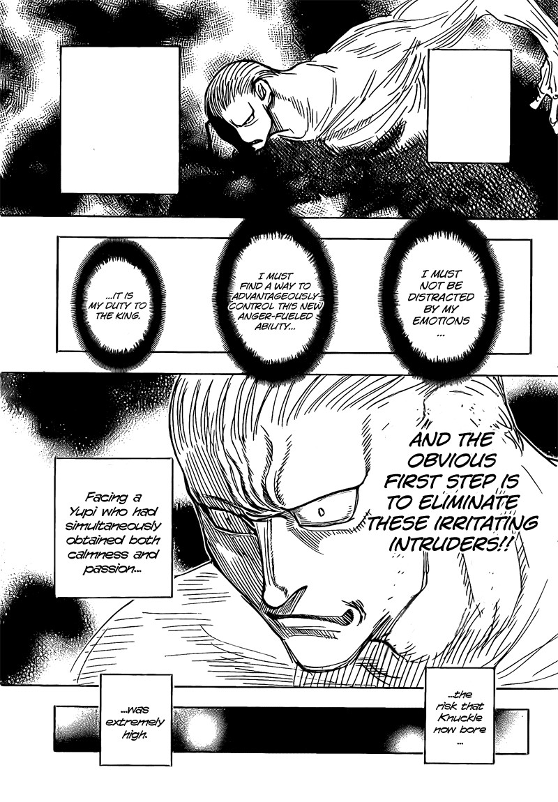 Hunter X Hunter Chapter 278 page 11 - Chapter 278: Destruction