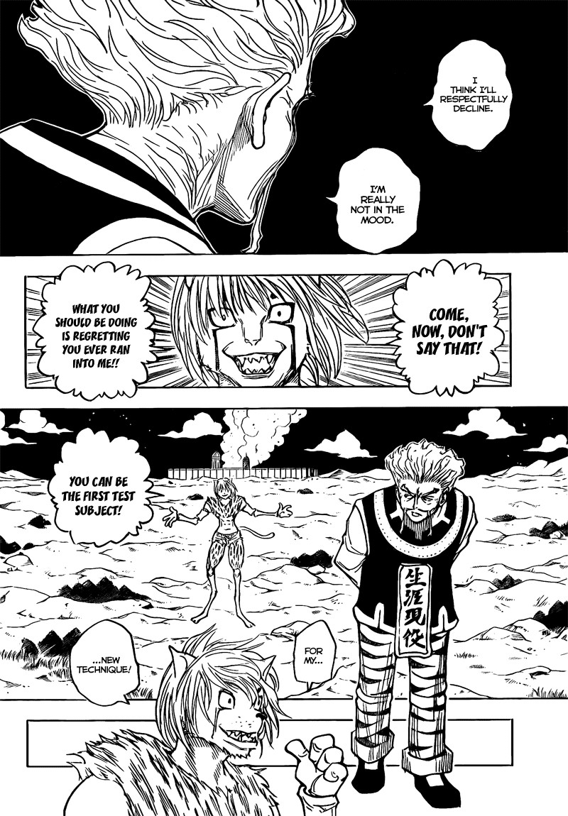 Hunter X Hunter Chapter 278 page 12 - Chapter 278: Destruction