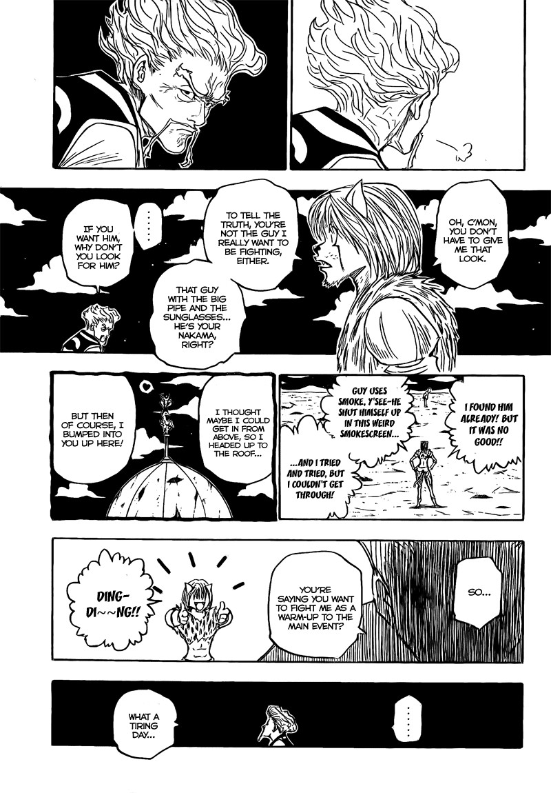 Hunter X Hunter Chapter 278 page 13 - Chapter 278: Destruction