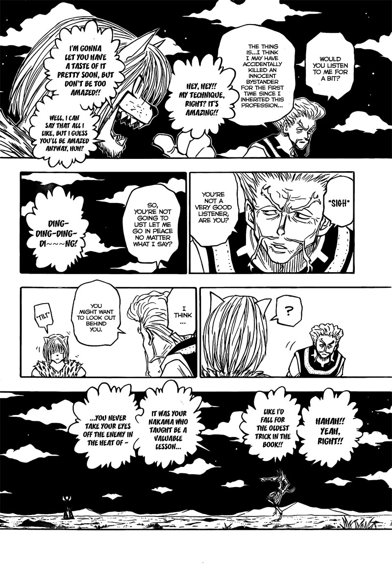 Hunter X Hunter Chapter 278 page 14 - Chapter 278: Destruction