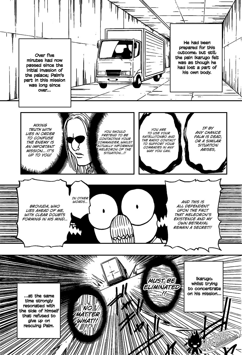 Hunter X Hunter Chapter 279 page 13 - Chapter 279: Escape